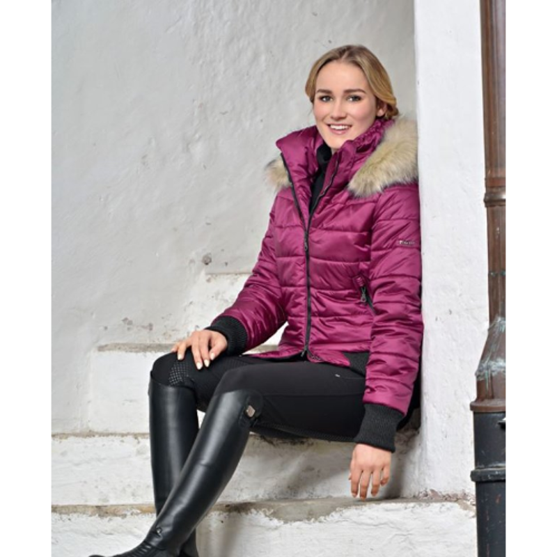 Pikeur Aliah Ladies Blouson Jacket - Raspberry -1